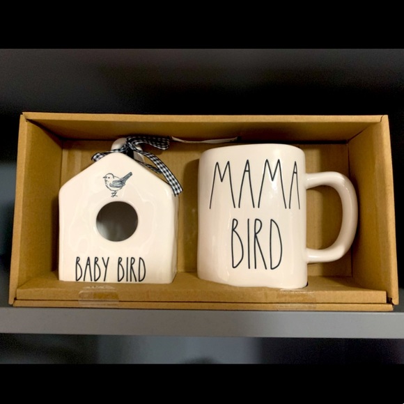 Rae Dunn Birdhouse and mug - Picture 1 of 1